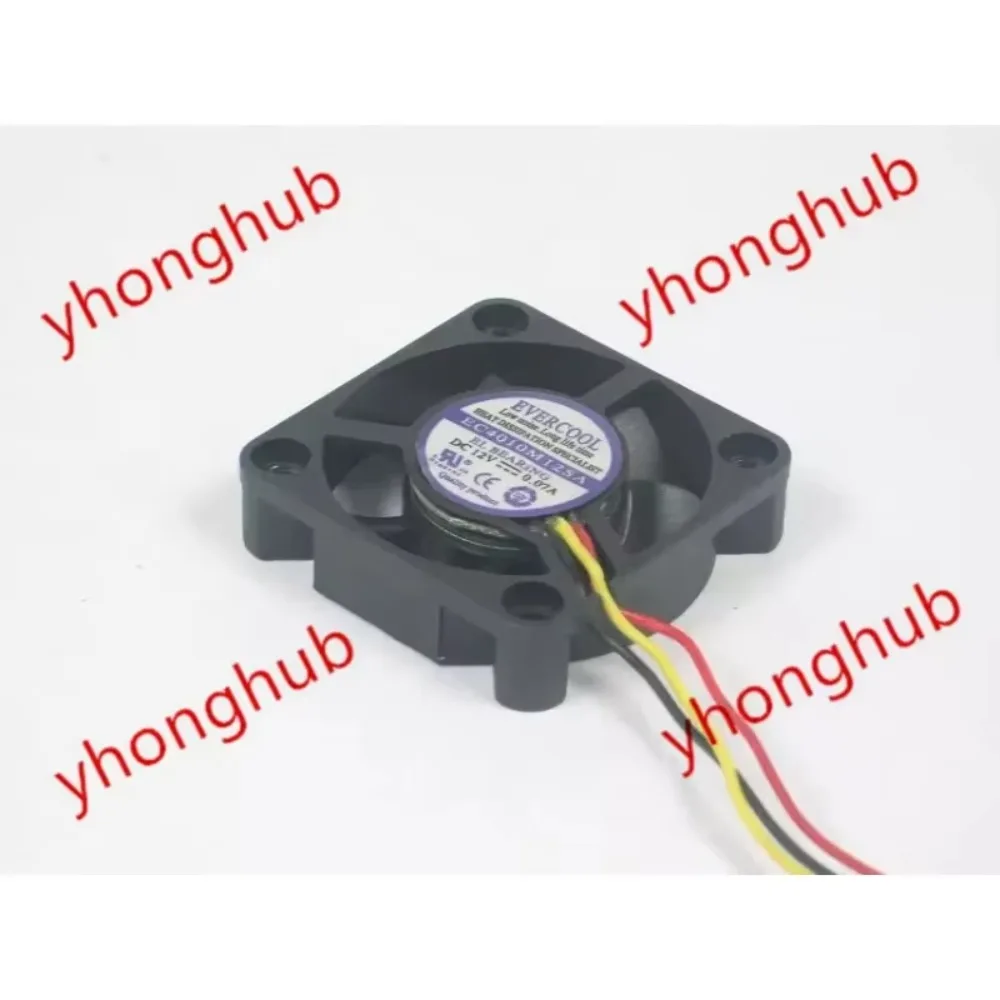 

Вентилятор охлаждения сервера EVERCOOL EC4010M12SA, 12В, 0.07А, 3-проводной, 40x40x10мм