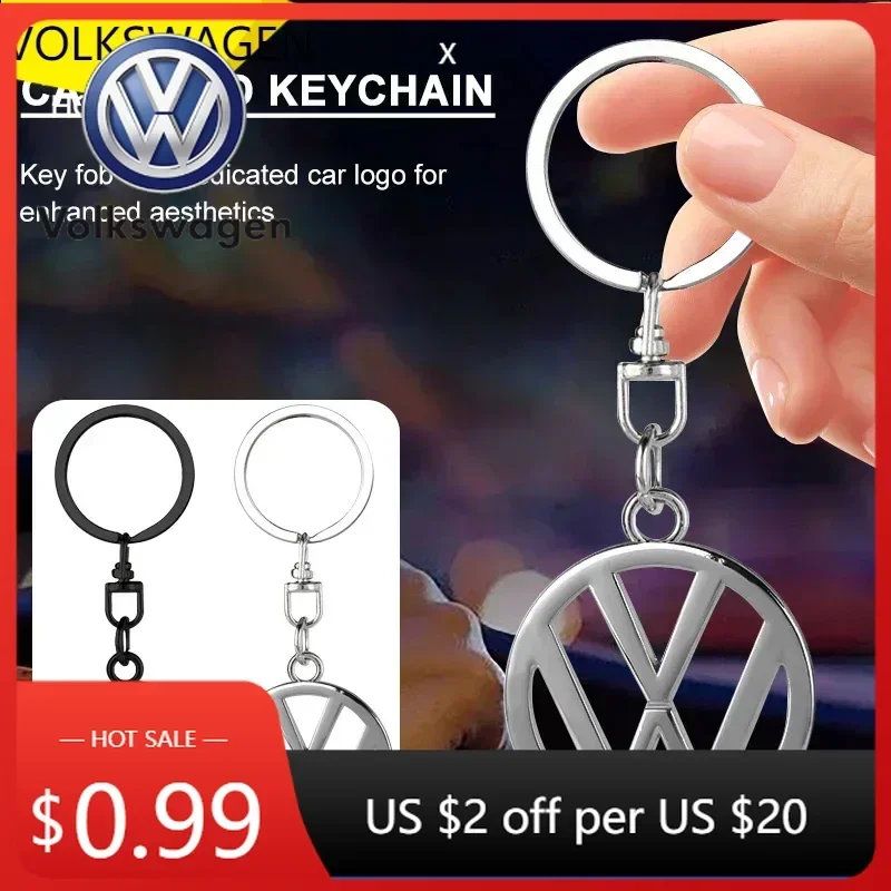 

Для VOLKSWAGEN VW 2025: Металлический брелок-логотип для автомобиля VW POLO, аксессуары для ключей, брелоки для Volkswagen Golf-5 6 M