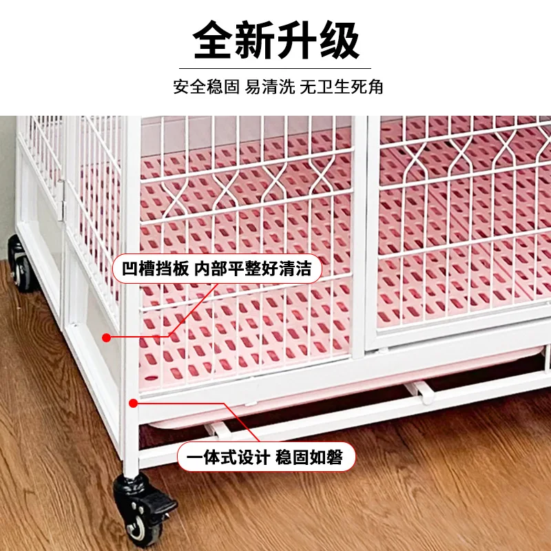 Folding cat cage Breeding Three-layer cat breeding cage Breeding