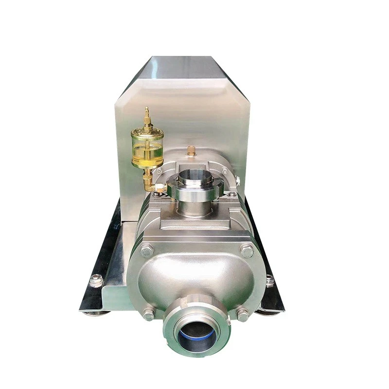 

Stainless steel sanitary grade double helix parallel high-efficiency granular food delivery pump