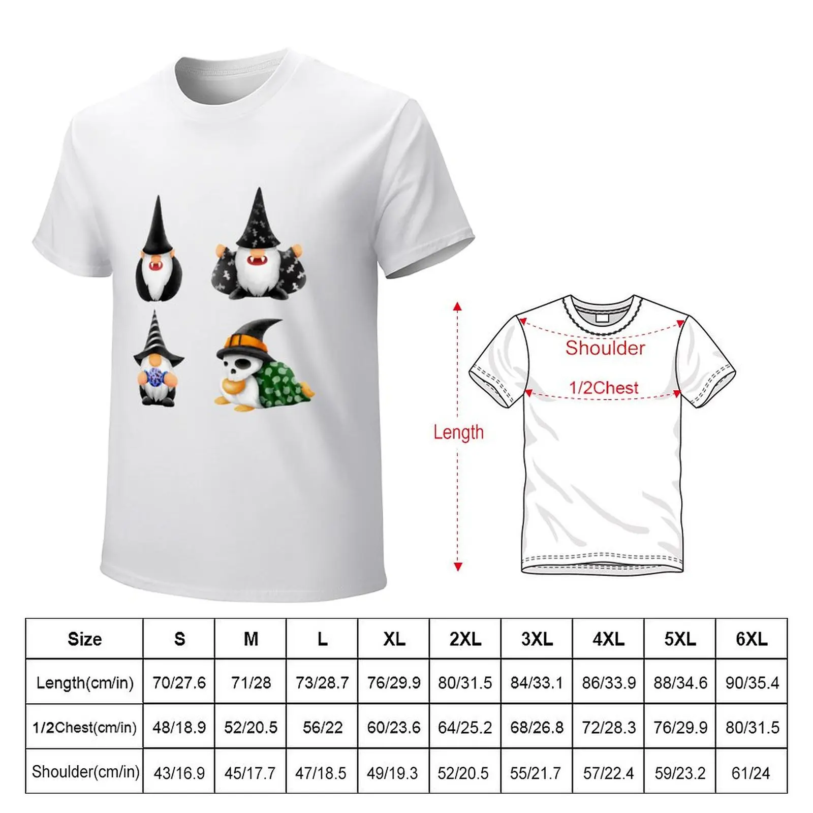 Gnome Halloween - Hanging With My Gnomies - Happy BOO Best Friend Witch Brew Witch Gnome Party Trick or Treat T-Shirt