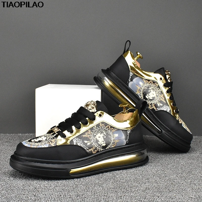 Spring Autumn New Style Low-top Breathable Men's Sneakers Outdoor Casual Sports Male Board Shoes High-quality Cowhide Boy Shoes