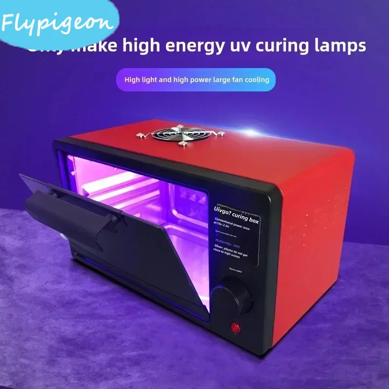 UV Curing Box 365 395 405nm LED UV Oven for OCA Lamination Screen Phone LCD Fast Curing UV Resin 3D Printing Grade Curing Lamp