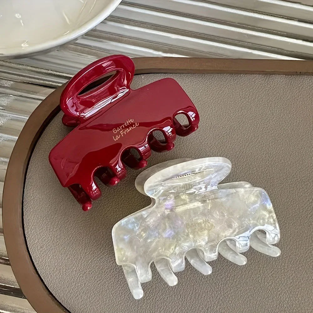 Haarspange, leichter Luxus, Hai-Clip, High-End-Feeling, Haar-Accessoires, Mädchen und Frau, kleine Halteklammer, seitliche Haarspange – Detail 14