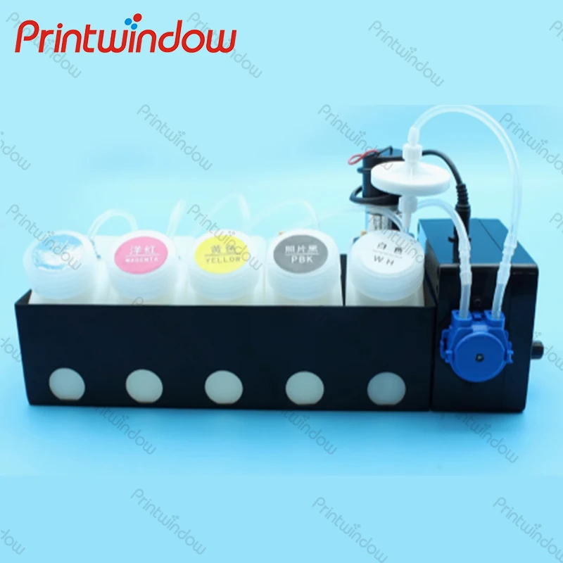 

Compatible Ink Circulation System with White Ink Agitator for Epson ET-8550 ET-8500 L8180 L8160 Continuous Ink Supply System