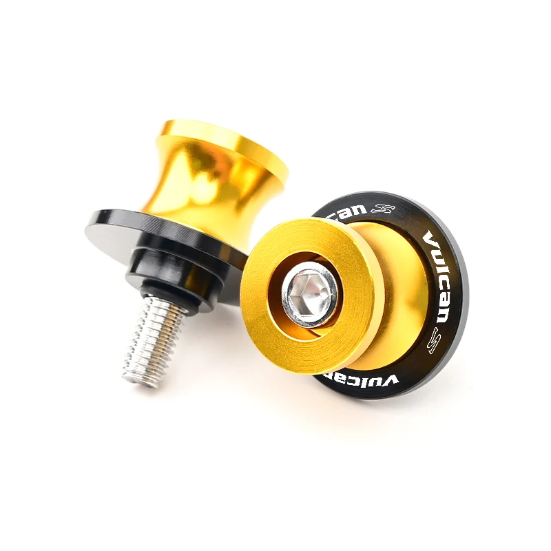 For Kawasaki Vulcans Vulcan S 650 S650 2015-2023 10MM Bolts Motorcycle CNC Accessories Swingarm Spools Slider Stand Screws