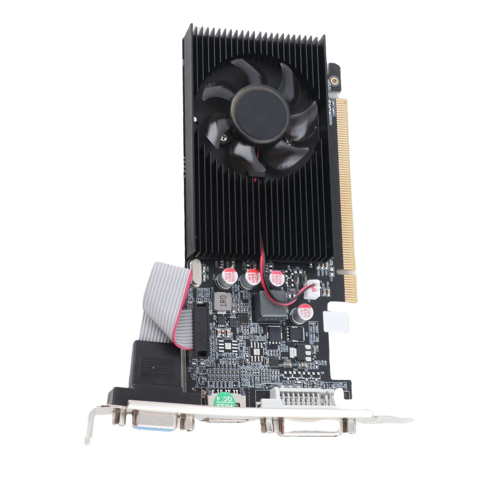 

Computer Graphics Card Graphics Card 2GB DDR3 64BIT Silent 2560X1600 Resolution Plug and Play for Video Editing for 11