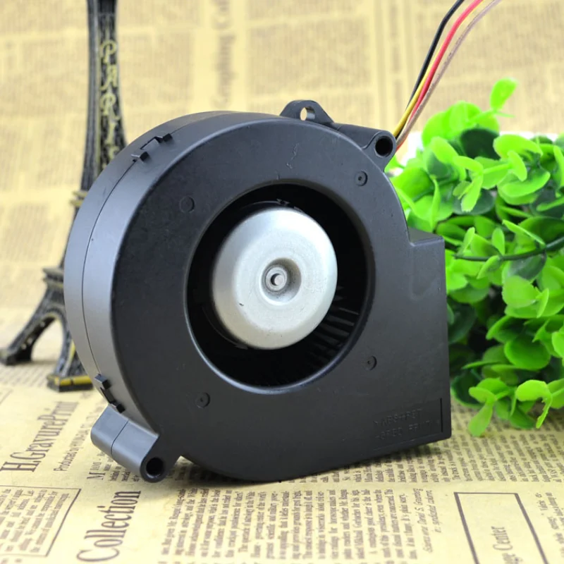 New Cooler Fan Radiator For SANYO 9BAM12MCD2-2 9CM 9733 12V 0.75A Double Ball 4-wire PWM Speed Regulation Turbo Fan 97*94*33mm