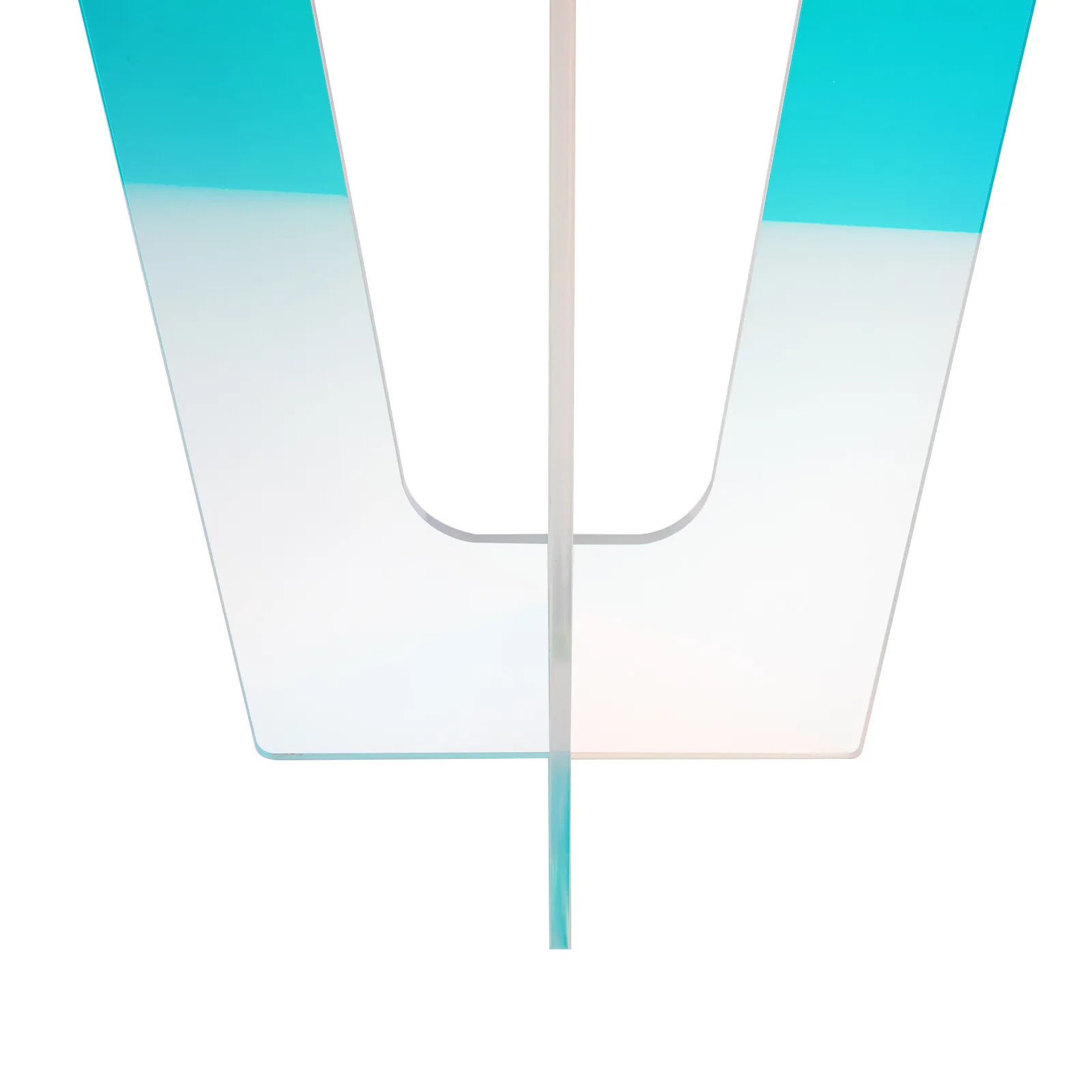 طاولات المقهى، طاولة قهوة أكريليك قزحية، طاولة جانبية حديثة لغرفة المعيشة مقاس 17.7 × 20.3 بوصة #6