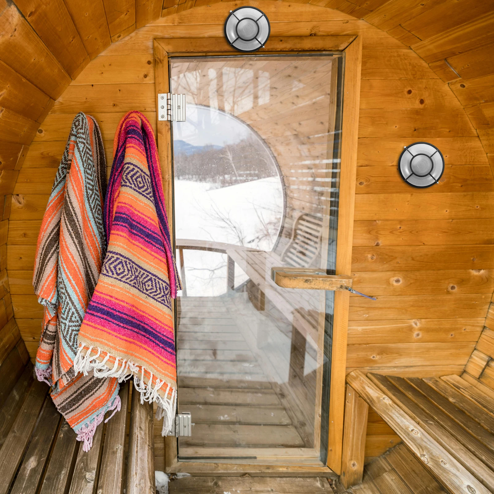 

Набор из 1 профессионального светильника для сауны: нержавеющий, стеклянный, алюминиевый настенный светильник для сауны, многофункциональный, для внутреннего освещения, сменный.