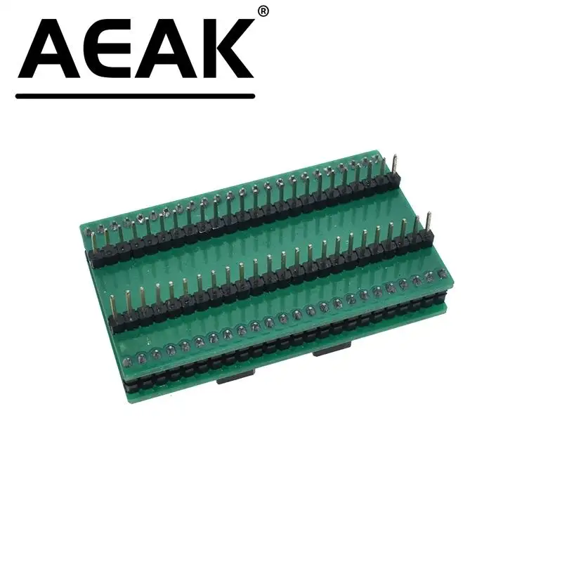 AEAK Top Quality TSOP48 to DIP48 adapter,TSOP48 test socket 0.5mm Pitch for RT809F RT809H & for XELTEK USB Programmer