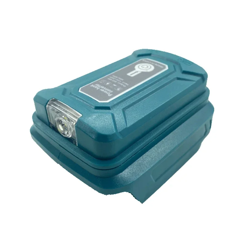 Imagem -05 - Adaptador de Saída Usb Duplo com Luz Led Fonte de Energia Portátil para Makita 14.4v18v Li-ion Bateria Bl1430 Bl1830