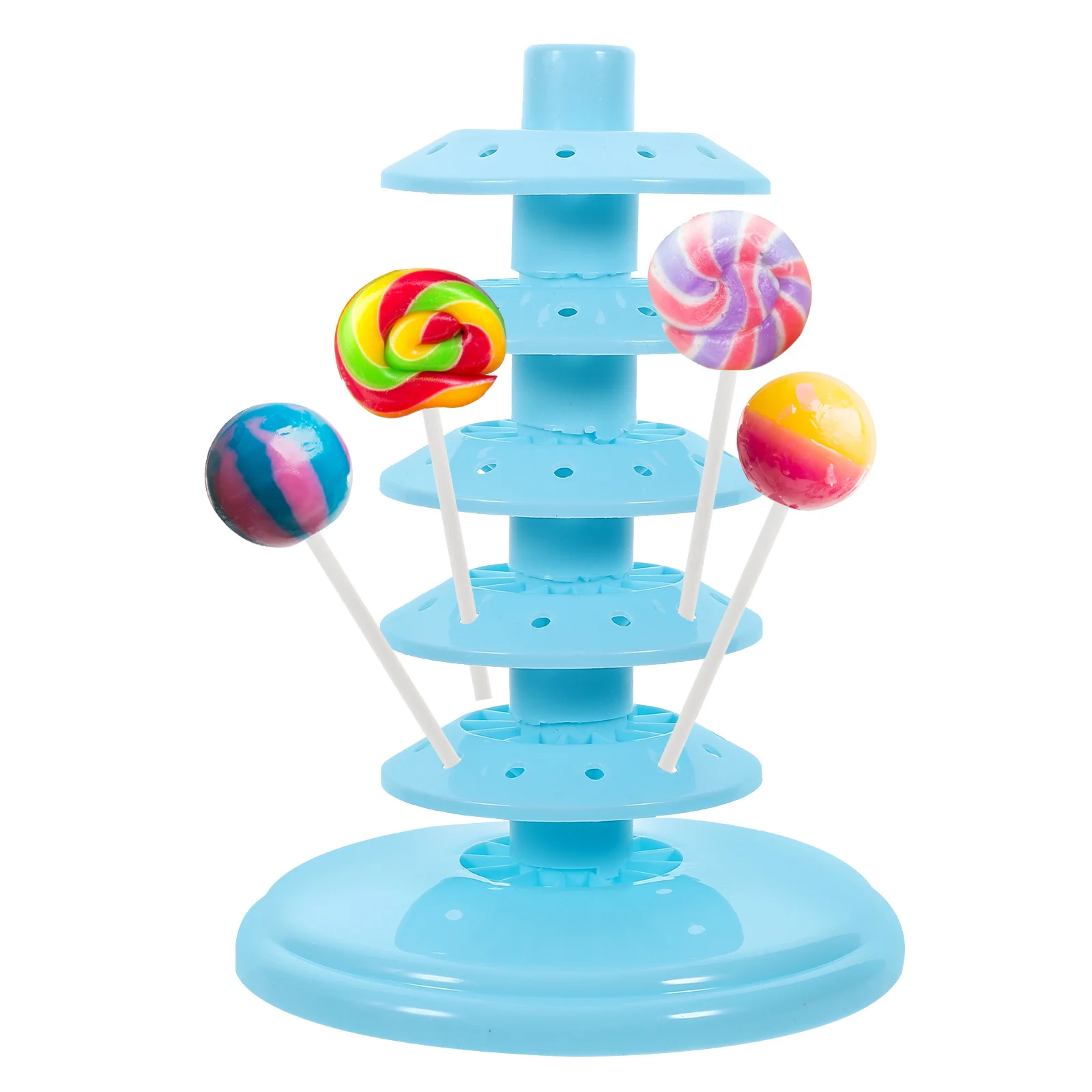 

Lollipop Stand Multi Hole PP Material Stable Display Rack Desktop Holder Party Candy Storage Organizer Lollipop Stand