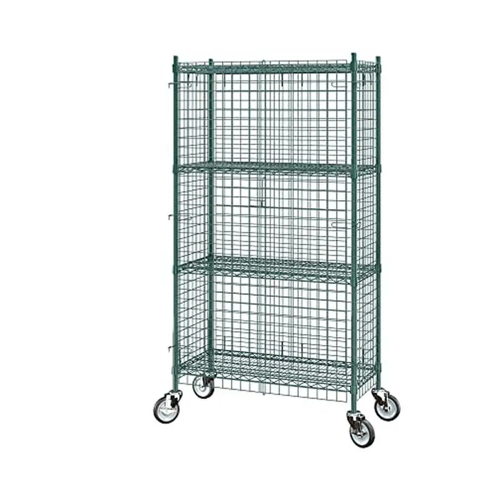 NSF Listed Metal Wire Storage Cage Kit 18