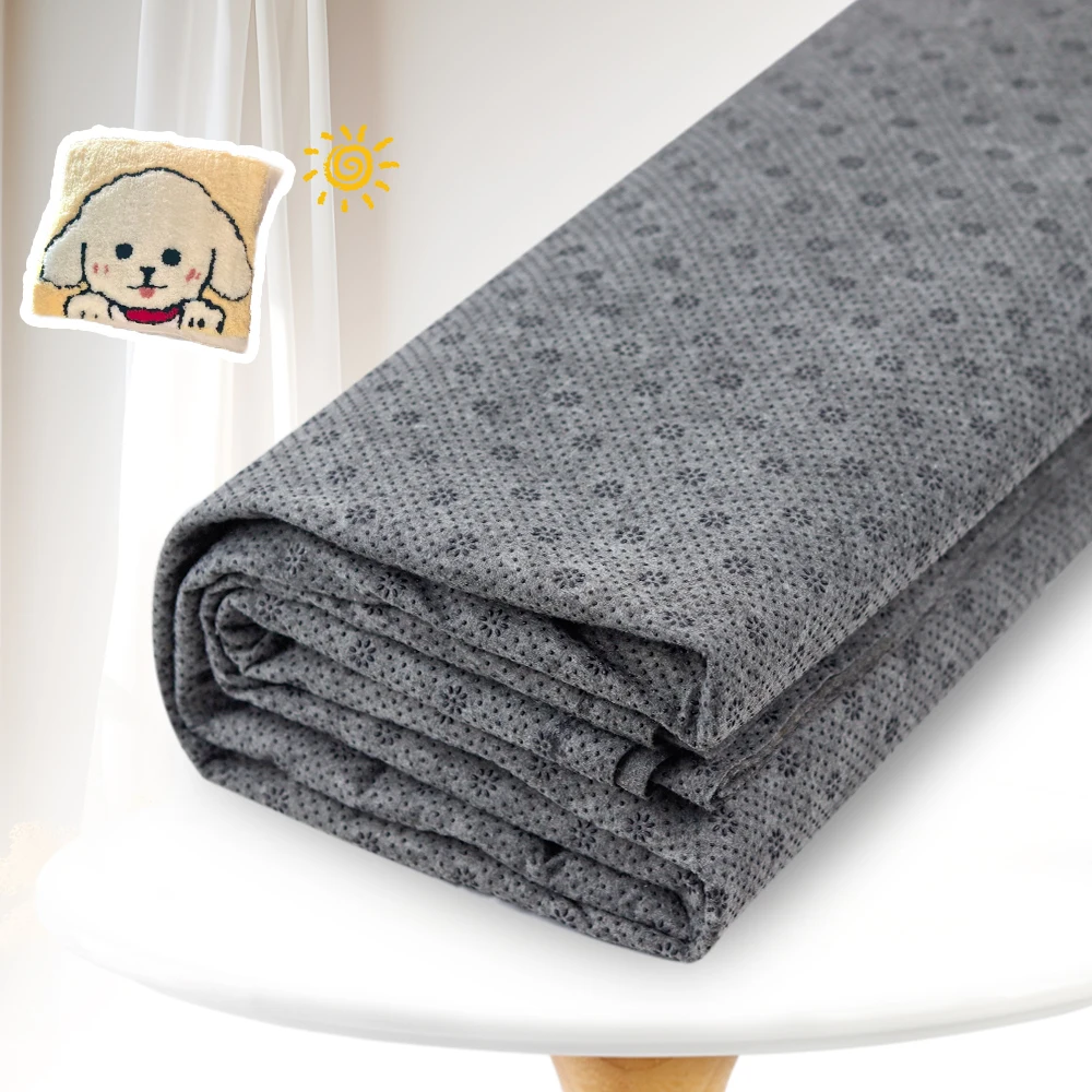 Tufting Cloth 1.8m*1m Tufting Gun Fabric Plum Blossom Pattern Vinyl Rubber Non Slip Felt Fabric Tufting Canvas Tufting Backing