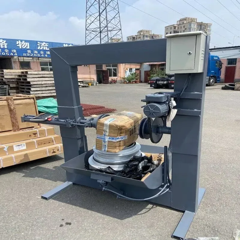 Tire Explosion Inflatable Pressure Detector/ Second Hand Tyre Air Test Machine/waste Tyre Testing Press Inspection Machine