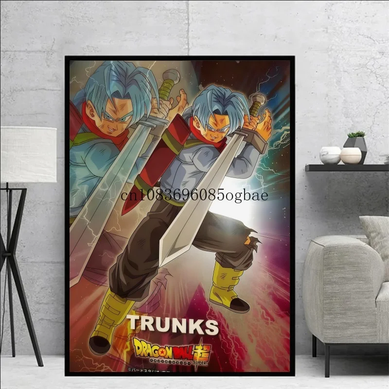 

Japan Anime HD Canvas Painting Poster Wall Art Print Dragon Ball Son Goku Classic Decorative Pictures for Living Room No Frame