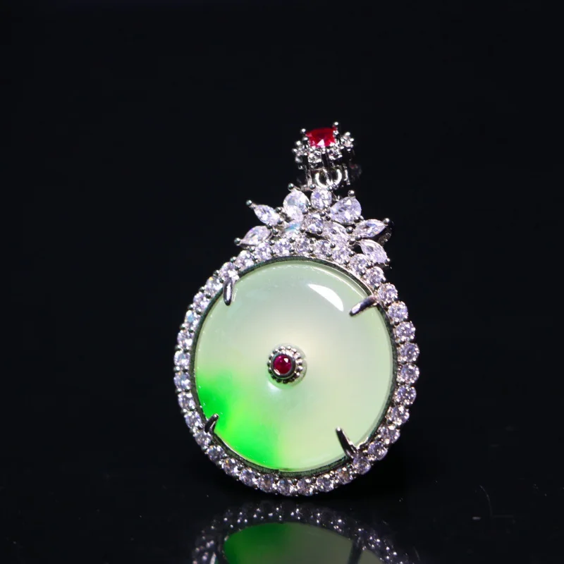 

Bashan Cui свитер с пряжкой мира, подвеска-цепочка, идеальный высокий лед, изысканное ремесло, инкрустированная текстурой головы воды, нежная, чистая, безупречная