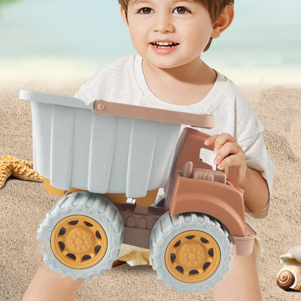 Camion ribaltabile per bambini Kıds Giocattoli Costruzione Mini Scavatore Sabbia Spiaggia Scavo Riempimento auto