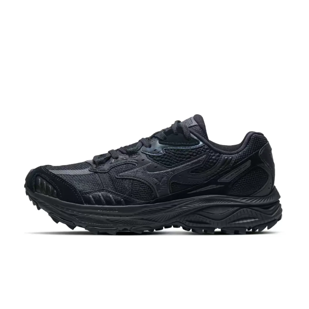 Mizuno Racer ADV Unisex Low-Top Running Shoes  Obsidian Black, Non-Slip Outsole, Durable, Stylish & Comfortable D1GH241201