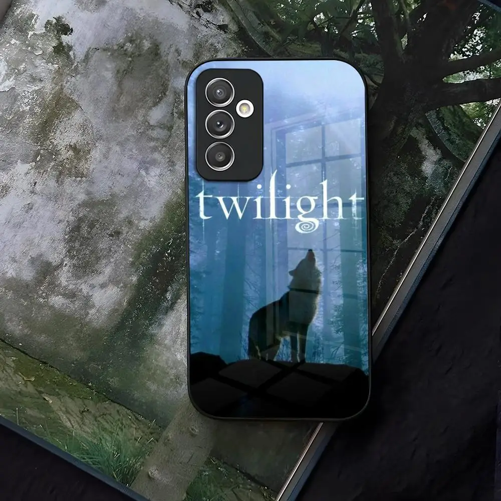 Twilight TV Series Phone Case Glass for Samsung Galaxy S21 S24 S22 S20 S23 Ultra Fe Plus A16 A34 A54 A24 A52 A53 M54 Coque