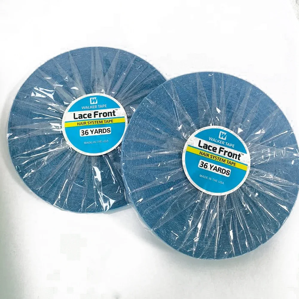 36 Yards doppelseitiges mattes Haarband für Lace-Front-Perücken und Extensions, mattes Finish, Ersatz-Haarsystem-Klebeband