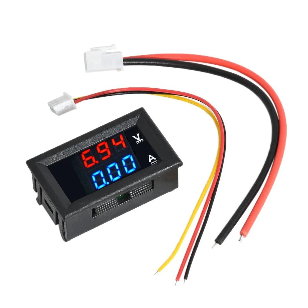 DC0-100V 10A  LED Digital Voltmeter Ammeter Voltage Meters Tester Current Detector Monitor Panel Module Electrical Instruments