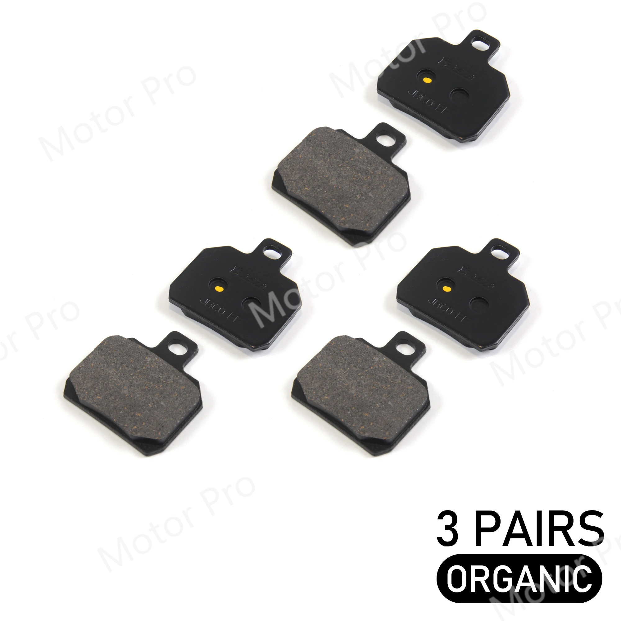 Motorcycle Accessories Organic Front Rear Brake Pads For PETRONAS FP1 For PEUGEOT Speedfight 3 RS For PIAGGIO X8 125 X9 Beverley view 3