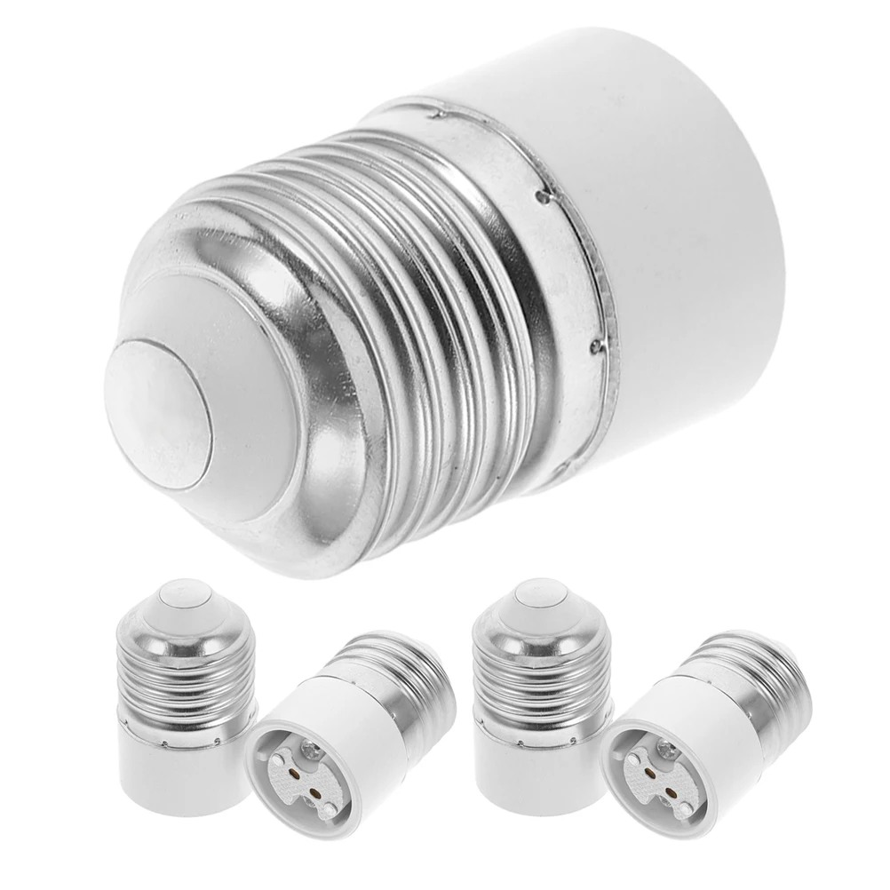

5Pcs Light Bulb Socket Adapter E27 to Mr16 Converter Screw Base Lamp Adapter Flexible Lighting Use Home Office