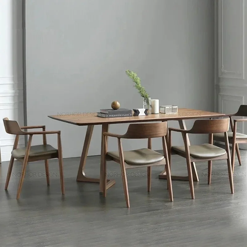 Restaurant Lounge Chairs Living Rattan Accent Nordic Balcony Mobile Arm Kitchen Outdoor Chaises Salle Manger Silla De Comedor image 5