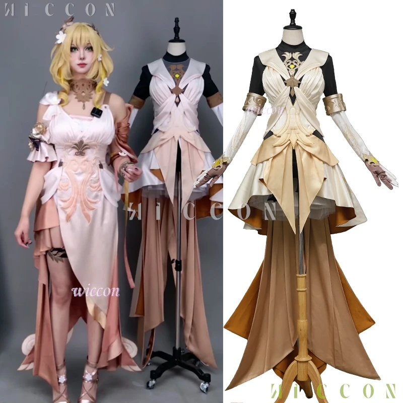 2025 Aglaea Garmentmaker Cosplay Costume Model Honkai: Star Rail Game Clothes Dressmaster of Okhema Outfit Halloween Party Ro