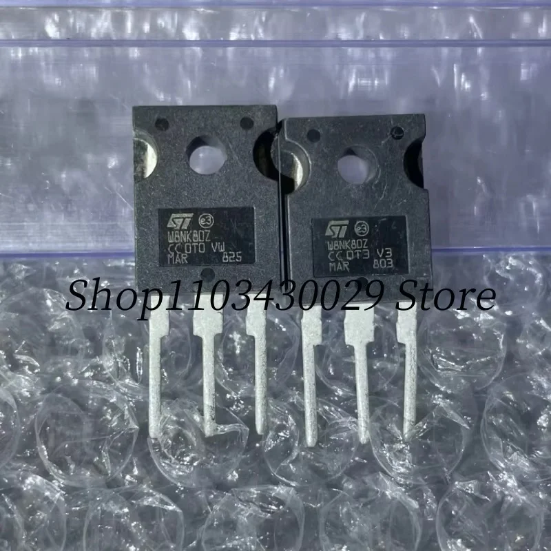10 قطعة تجديد الأصلي STW8NK80Z W8NK80Z TO-247 6.2A 800V N-قناة الطاقة MOSFET الترانزستور