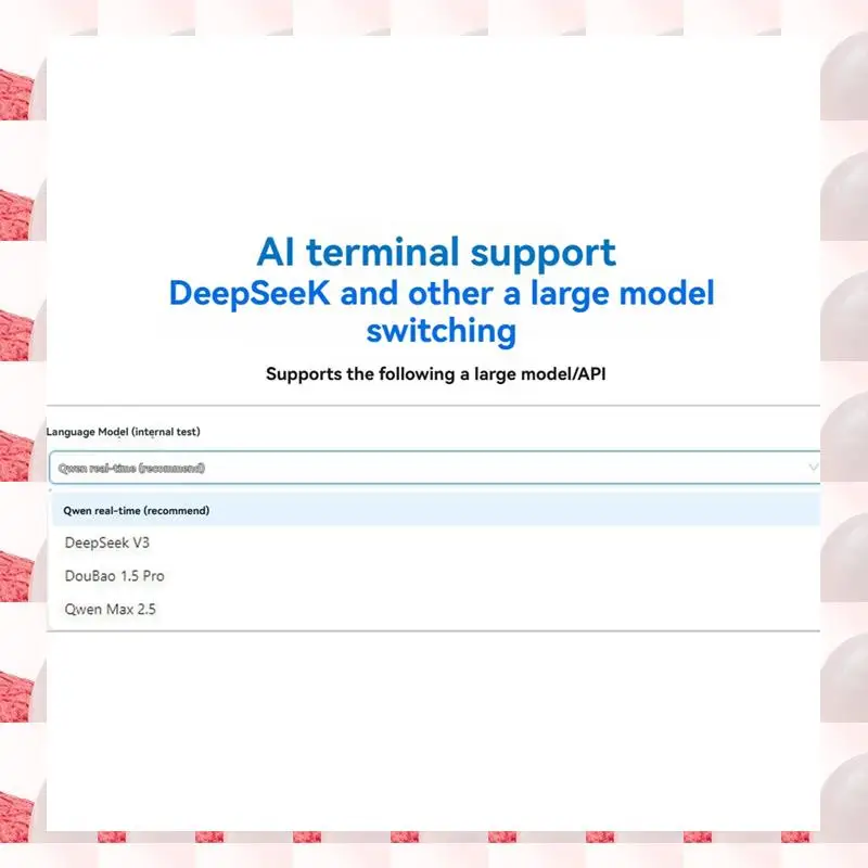 

ABGN AI голосовой чат робот ESP32-S3 макетная плата 3,5 мм аудио готовый комплект для Deepseek для студенческого обучения
