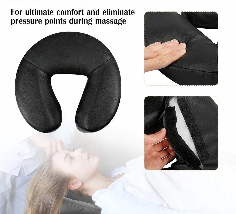 Customizable Universal Table Face Headrest U-shaped Pillow Face Cradle Massage Bed Headrest Stand