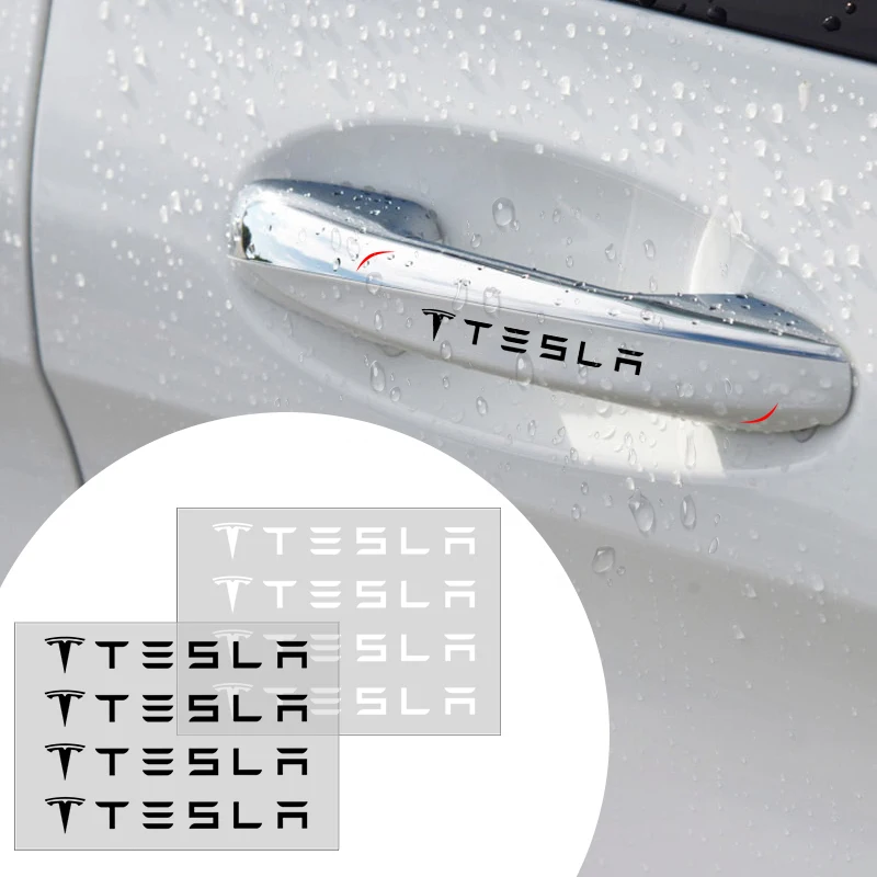 4Pcs Car Door Handl…