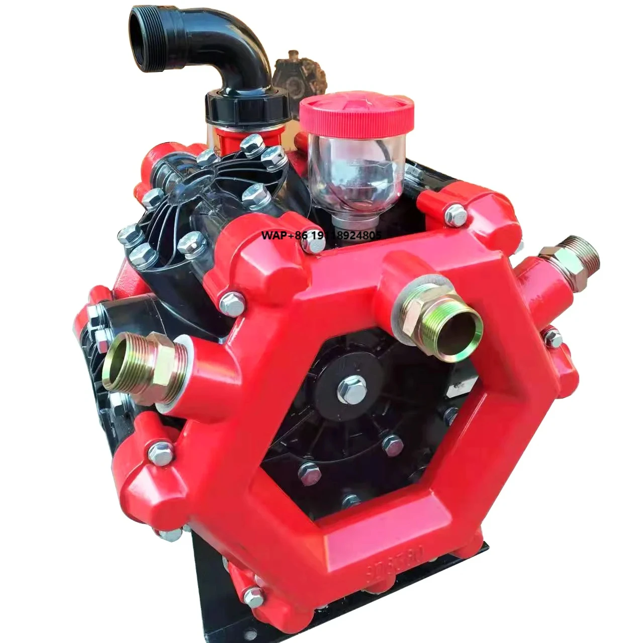 

Famery Brand 6360 Hydraulic Diaphragm Pump Plunger 2.5Mpa Water Pump High Pressure Sprayer Spare Part Hose Couplings