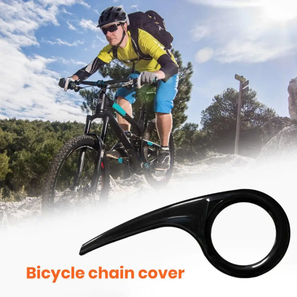 1 Set Chain Protector Case Convenient Stable Bike Chain Guard Bike Chain Protector Case Sprocket Guard Bike Accessories