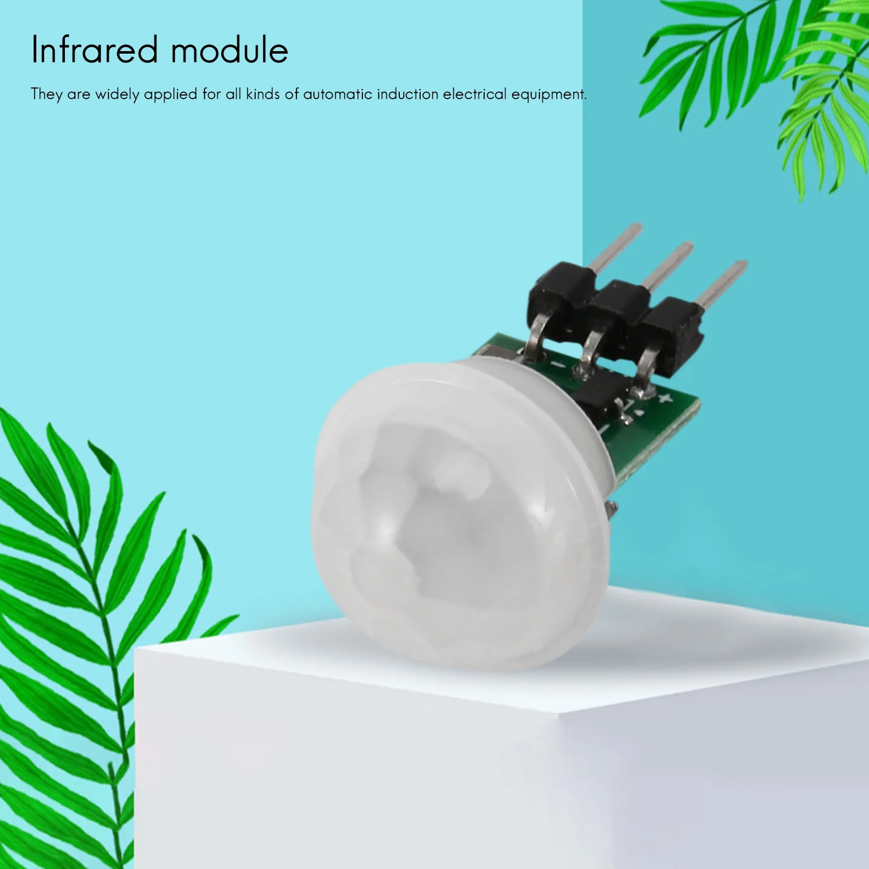 A14G 10Pcs AM312 Mini Human Sensor Module IR Pyroelectric Infrared PIR Motion Sensor Detector Modules DC 2.7V to 12V