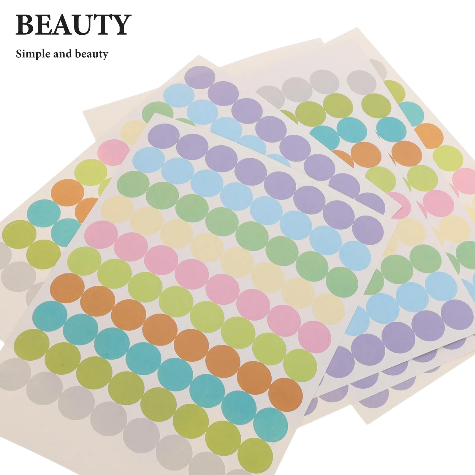 20Sheet Removable Writable Round Essential Oil Bottle Labels 13Mm Printable Lid Stickers for Dropper Bottles Roller Caps Mini view 4