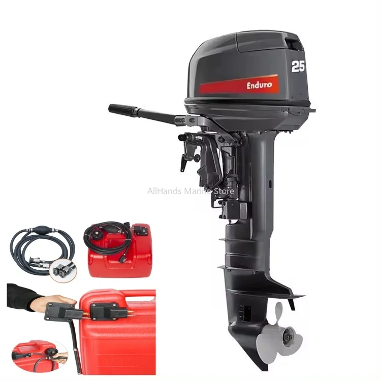 

New 2 Stroke Outboard Engine Compatible With Yamaha 25hp Long Shaft Short Shaft Outboard Motor For Boat