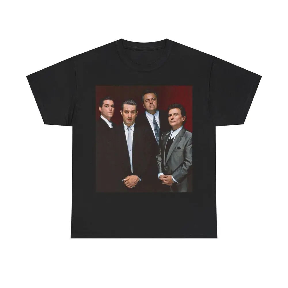 GoodFellas Tshirt Vintage Cast Movie Rare 90s retro Unisex Heavy Cotton Tee