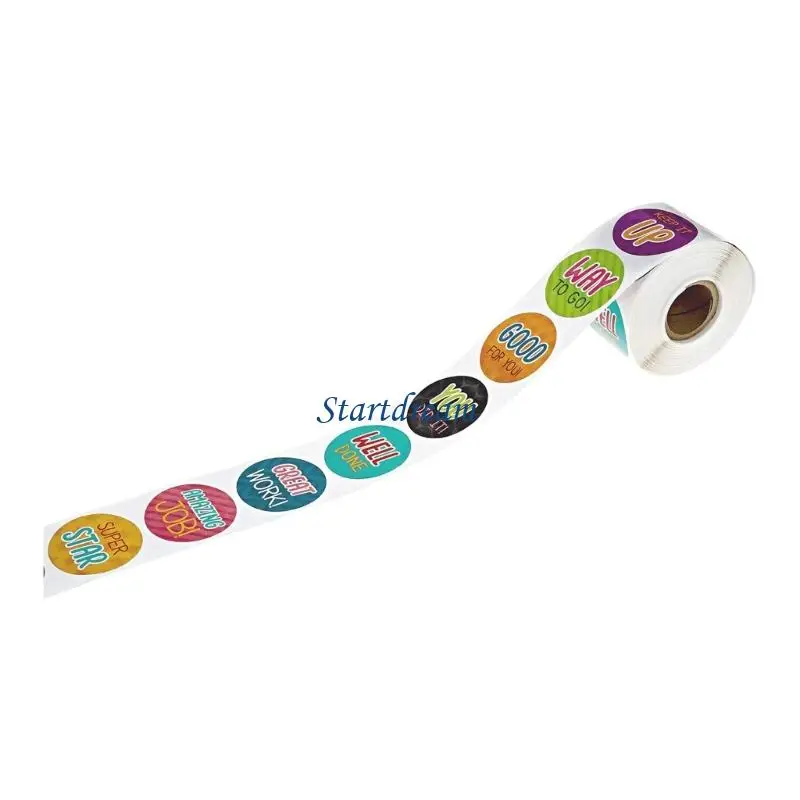 500 Pcs Motivational Sticker Encouraging Sticker Reward Sticker for Teachers K92C