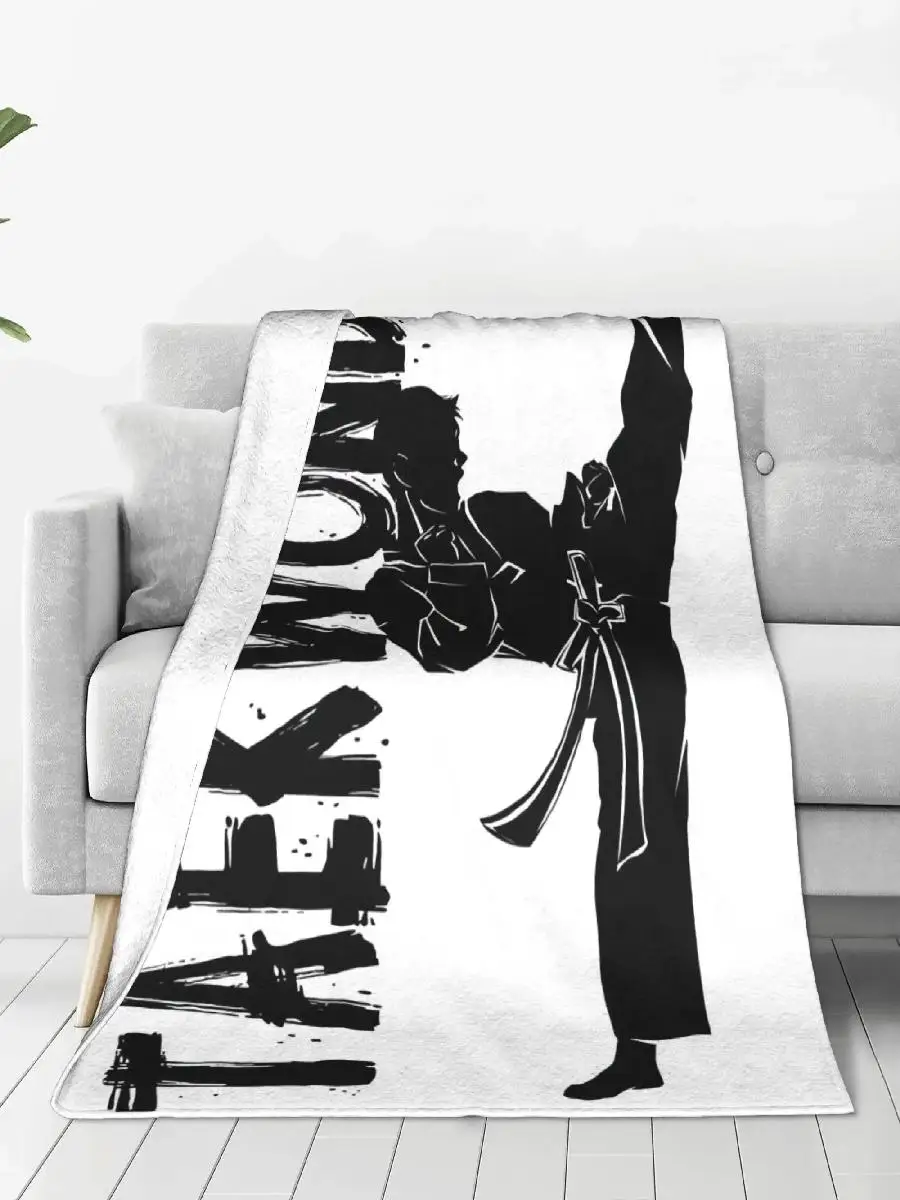 Taekwondo Quality Warm Soft Throw Blanket for Winter Perfect for Boys  Girls Ideal Couch or Bed Aesthetic Bedspread