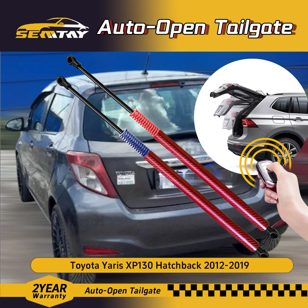 

SEMTAY автоматические подъемные стойки багажника с пружиной для Yaris XP130 Hatchback 2012-2019 задние опоры багажника