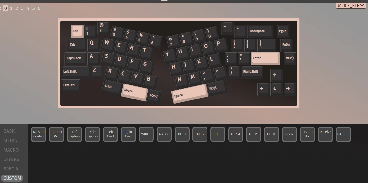Alice layout mx mechanical keyboard barebone kit Bluetooth VIA remapping Ergo Gaming Keyboards