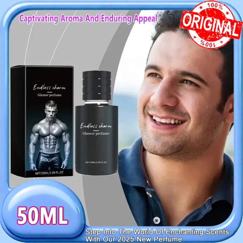 

50 мл долговечный романтический аромат для свиданий, мужской очаровательный спрей для тела, сексуальные мужские духи с феромонами, туалетная вода