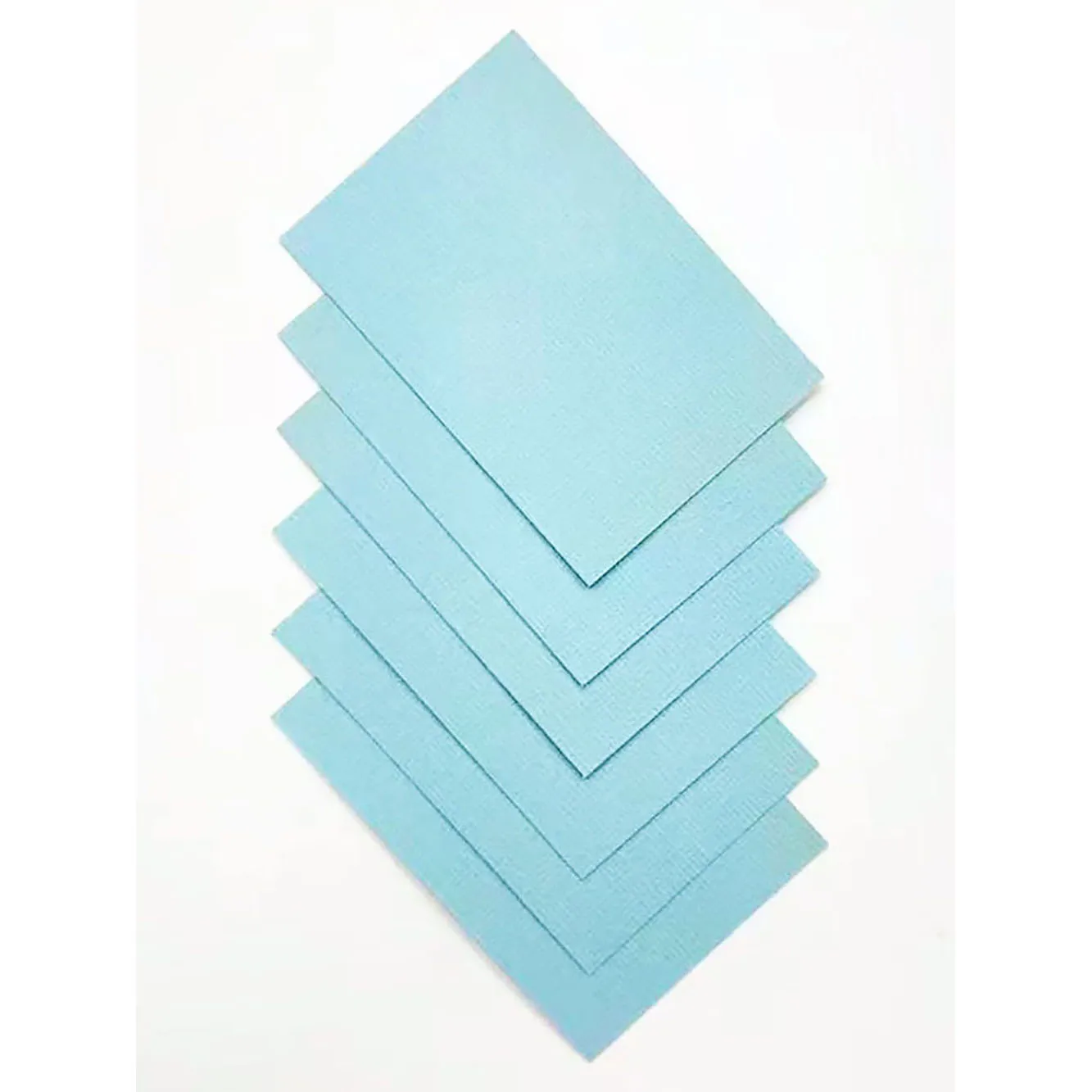 Textured Cardstock Baby Blue 210gsm A4 Thick Heavy Card Cardboard For DIY Crafts, Card Making and Scrapbooking