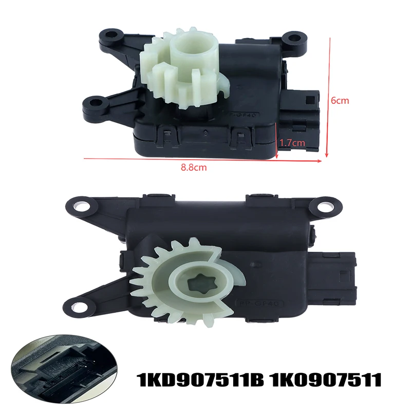 

1KD907511B 1K0907511 Car Air Distributor Damper Servo Motor For CC Golf Jetta Tiguan Passat TT Skoda