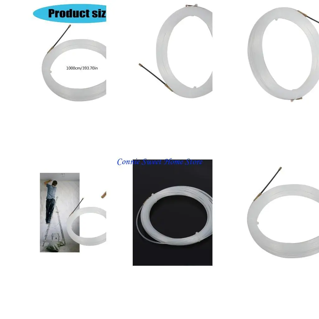 

LXAF Nylon Cable Puller 10 Metre Length with Spring retractions for Electrical Work