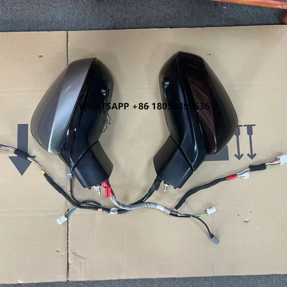 

For Lexus 2022-2024RX450H RX350 RX500H Reverse Mirror Assembly Rearview R Auxiliary lane Change Monitoring Blind Area Function